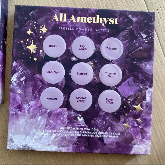 Colourpop All Amethyst Eyeshadow Pressed Powder Palette - Picture 7 of 7